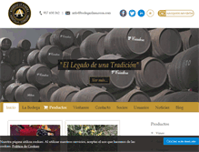 Tablet Screenshot of bodegaslaaurora.com